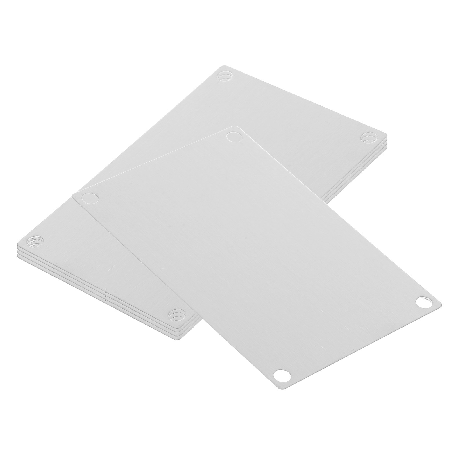 Yard Sign Blank - 5Pcs Outdoor Blank Stainless Steel Signboards