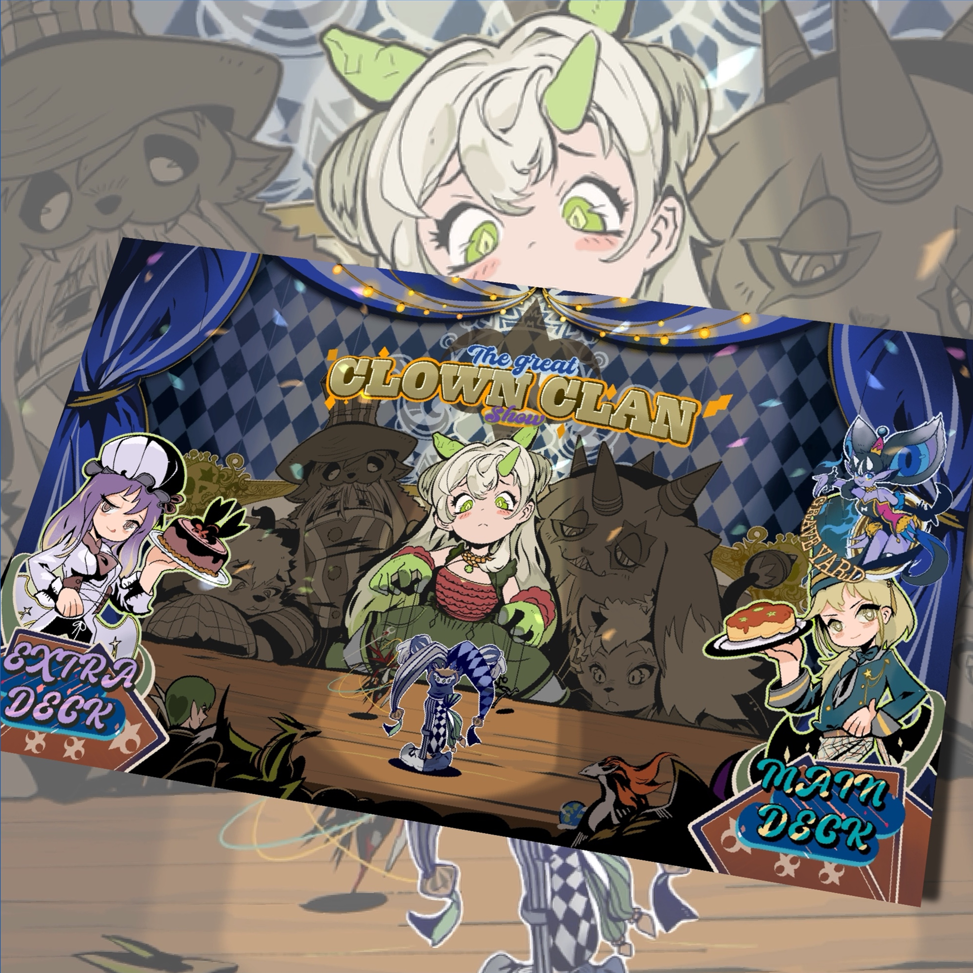 Door Mat Blank - Original DIY P5 Art Style Yugioh