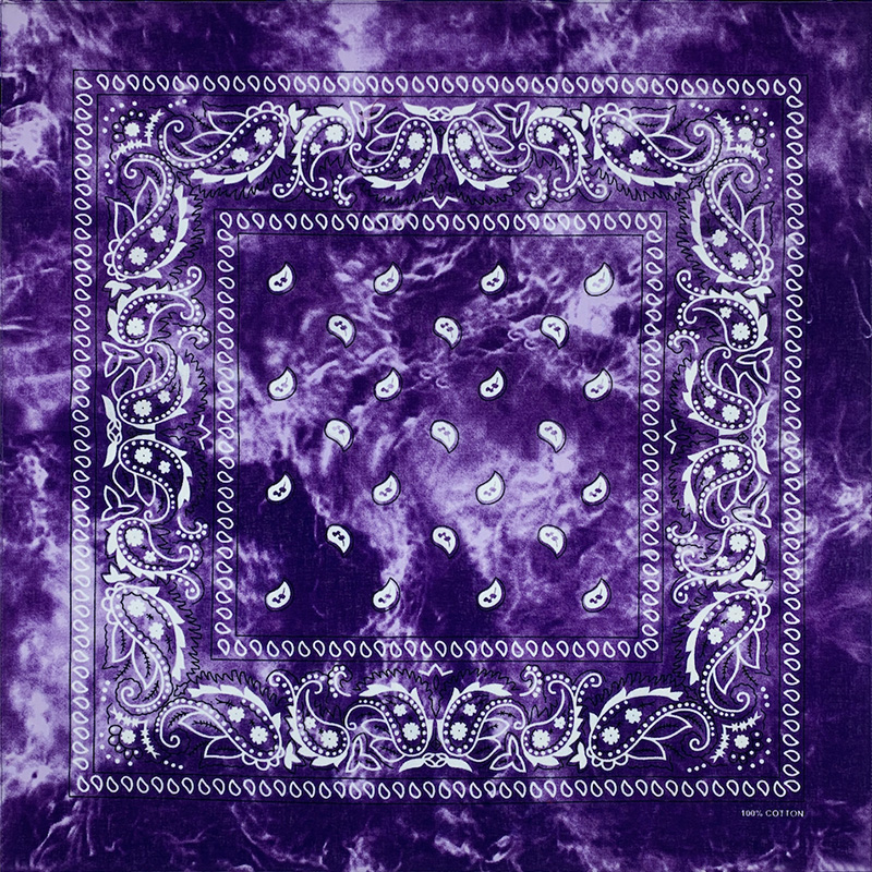 Fashion Unisex Black Paisley H - Bandana Blank White のレビューと価格