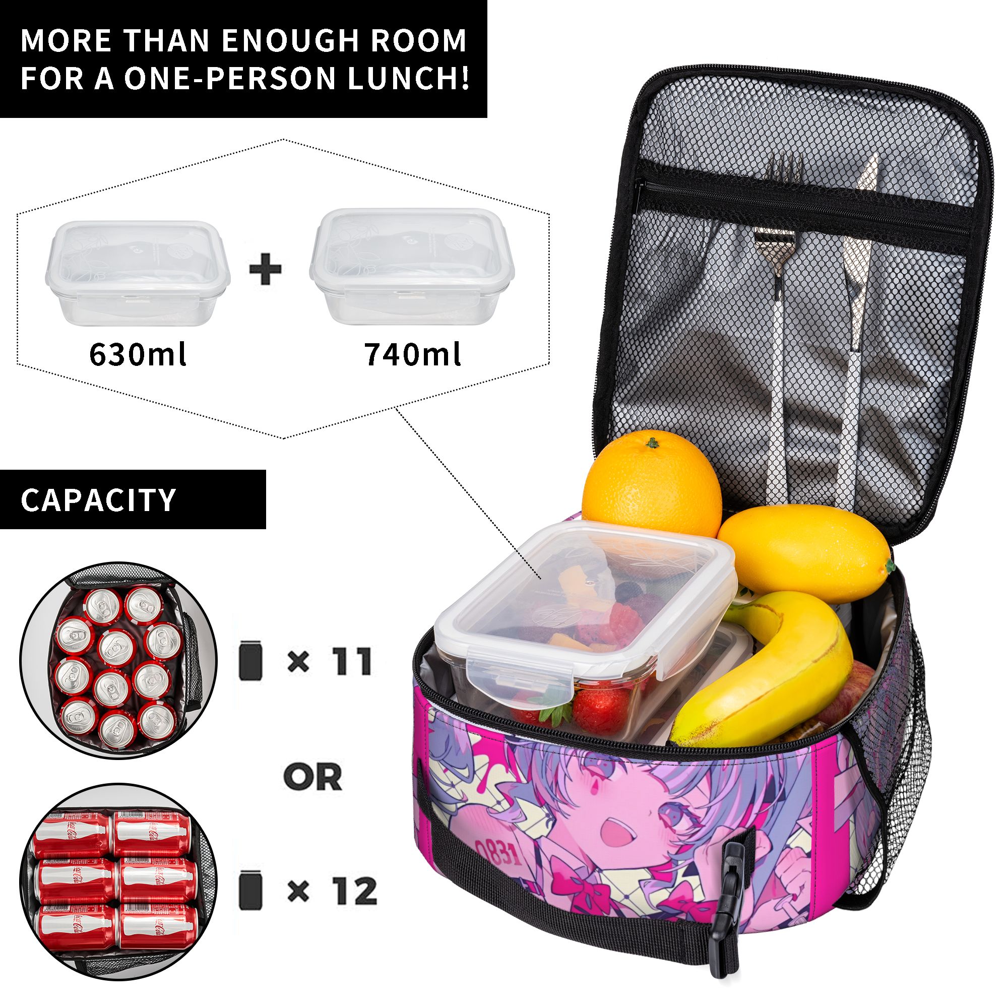 Hatsune Miku  Insulated Lunch  - Tote Bag Sublimation のレビューと価格