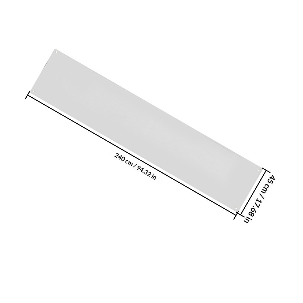 Large Blank DIY Banner White B - Yard Sign Blank のレビューと価格