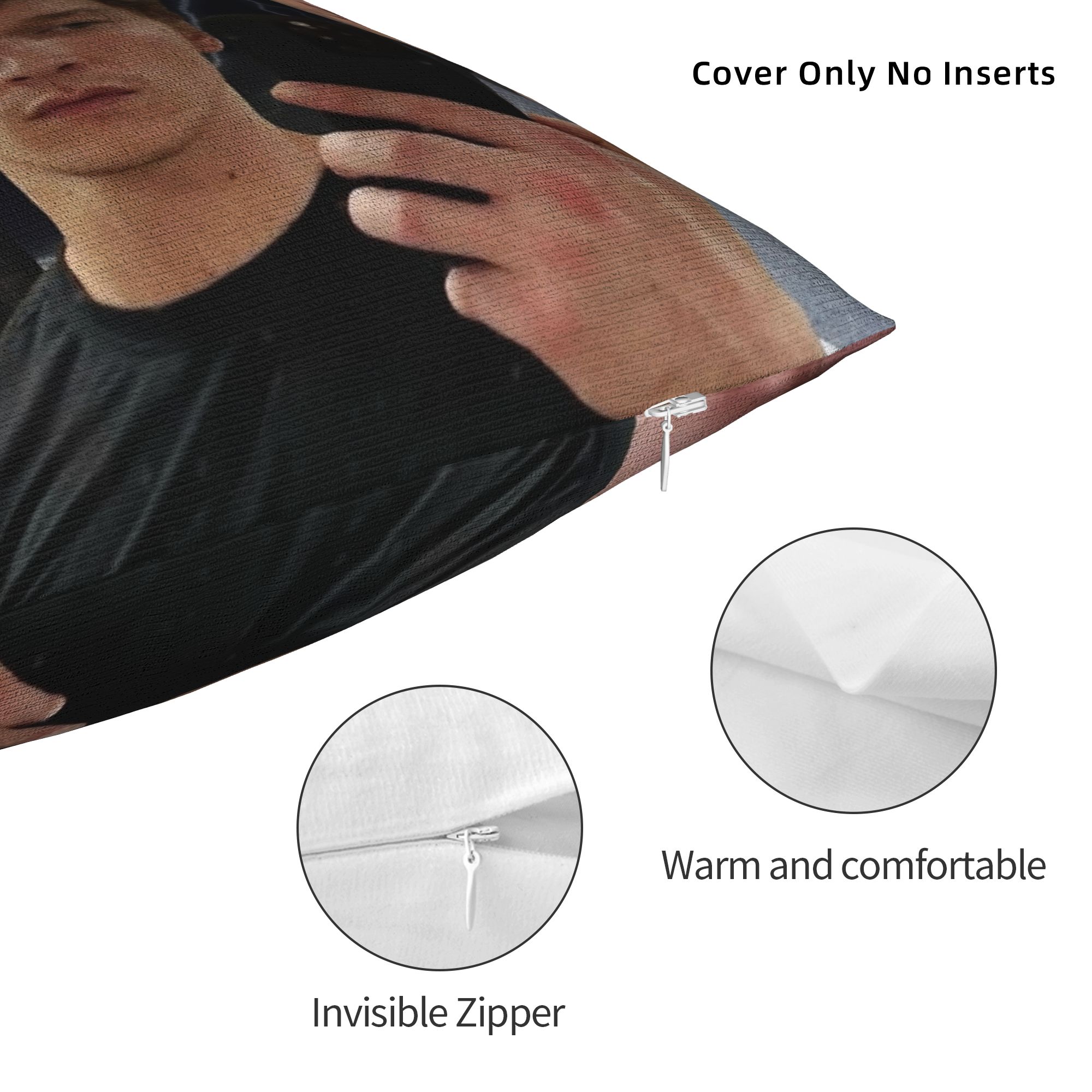 Connor Storrie Heated Rivalry  - Pillow Cover Sublimation のレビューと価格