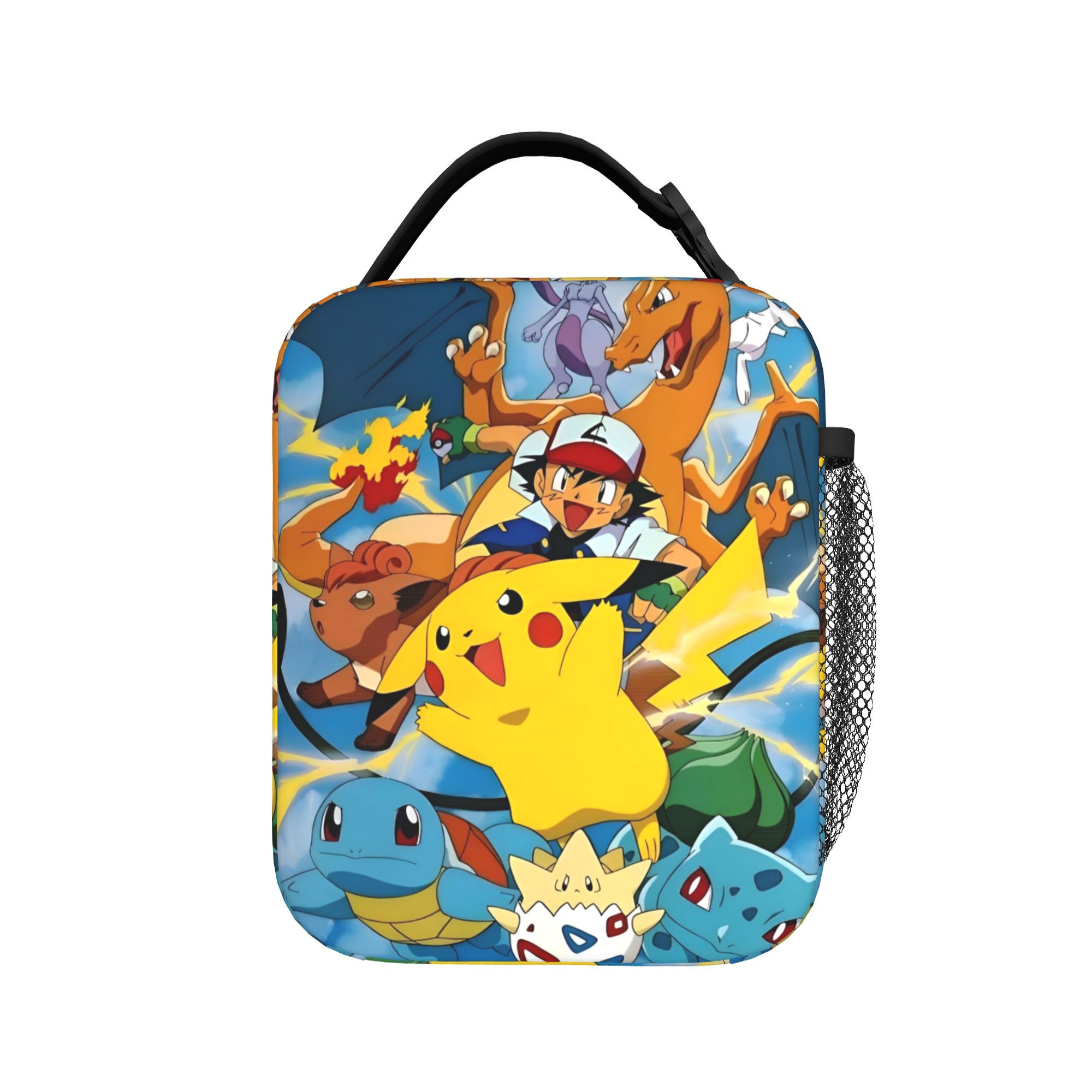 Cute Cartoon Manga Poke-Mon In - Tote Bag Sublimation のレビューと価格