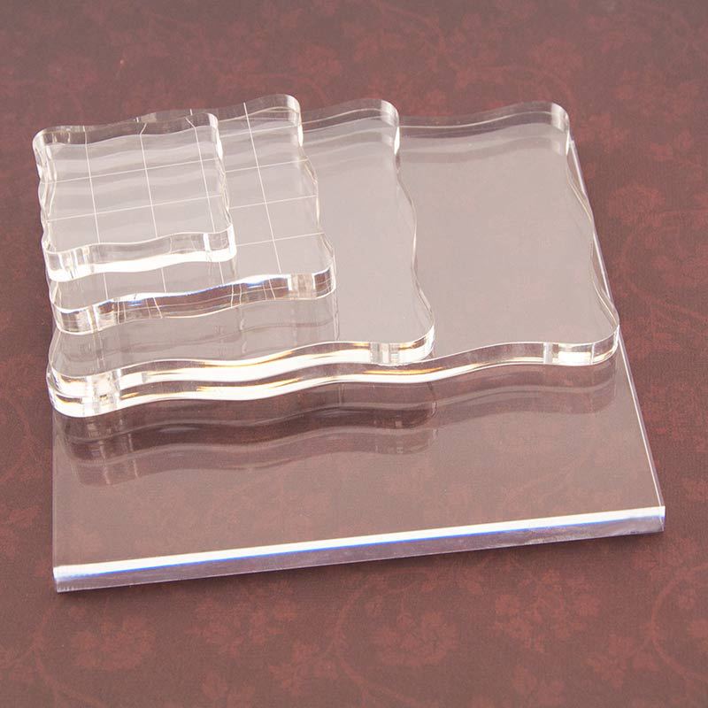Clear Acrylic Stamp Block Use  - Photo Acrylic Block のレビューと価格