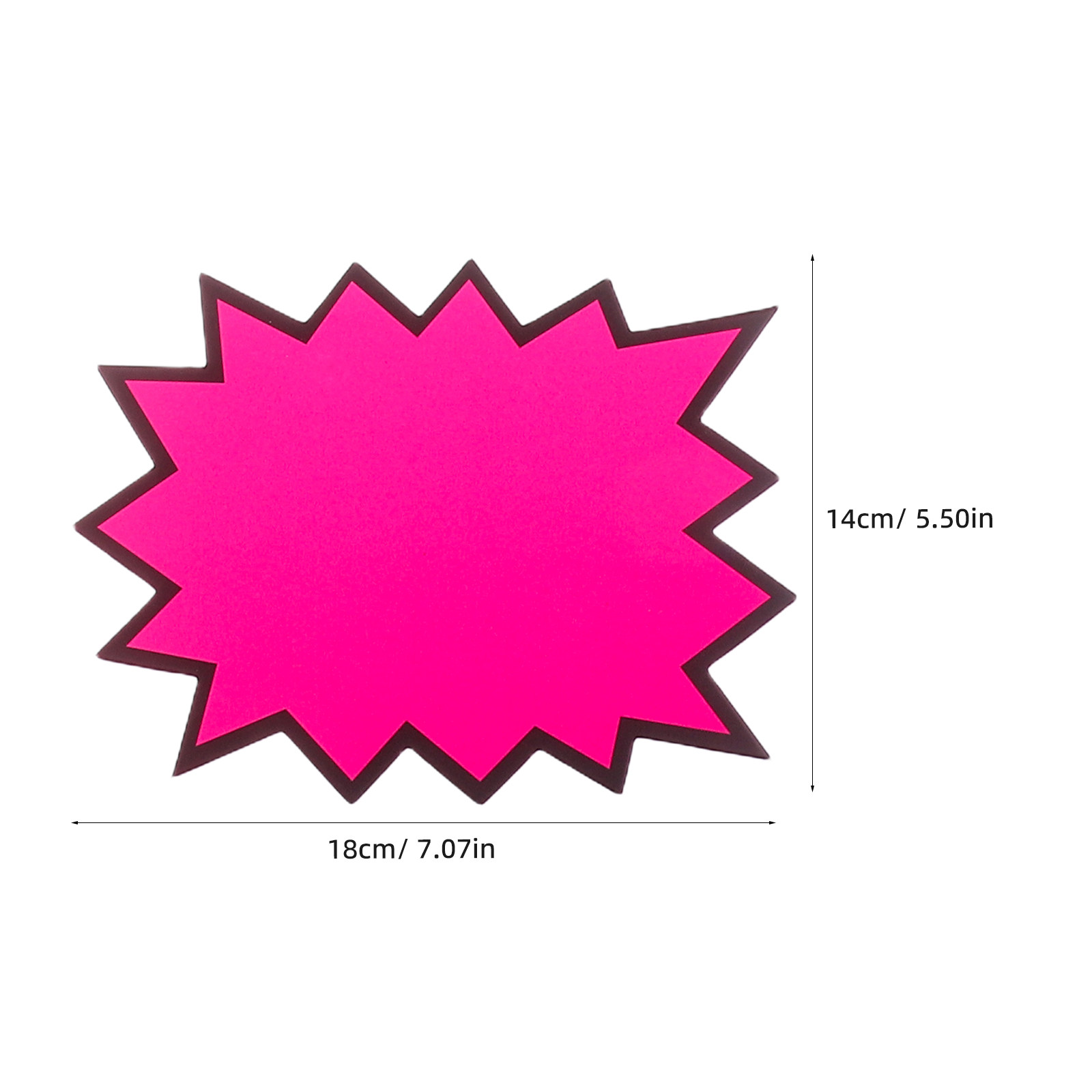 80Pcs Vibrant 8-Color Fluoresc - Yard Sign Blank のレビューと価格