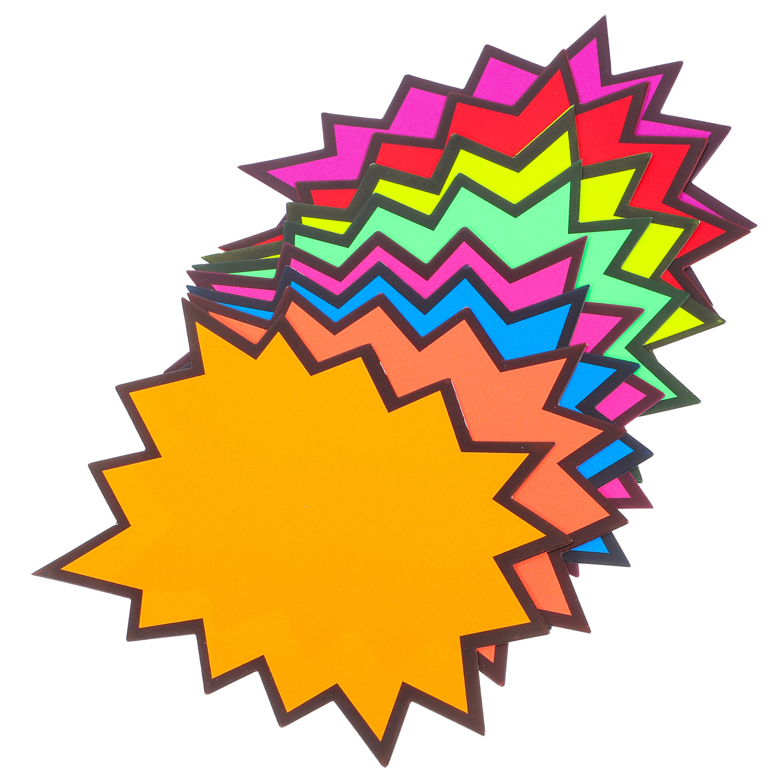 80Pcs Vibrant 8-Color Fluoresc - Yard Sign Blank のレビューと価格