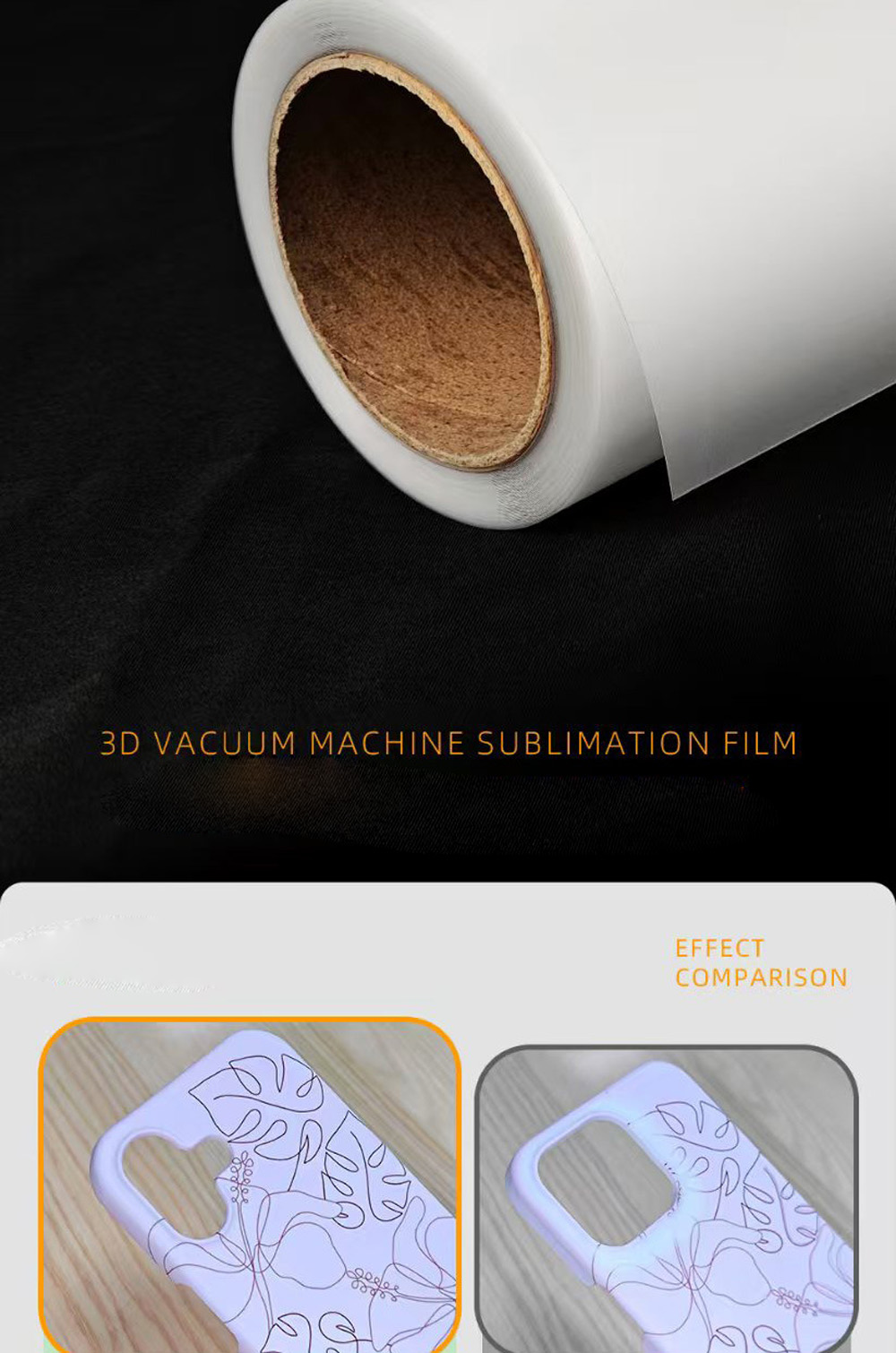 FONLYU 420mm*40mm Roll 3D Subl - Phone Case Blank Print のレビューと価格