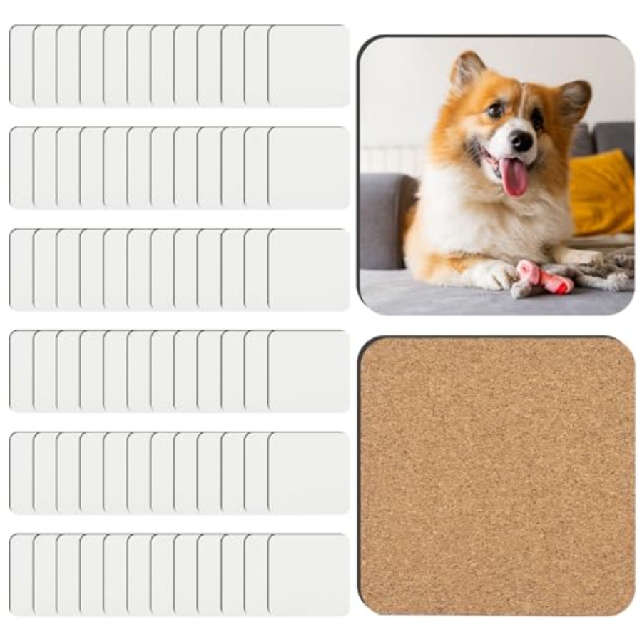 PCS Sublimation Coasters Blank - Coaster Sublimation Blank のレビューと価格