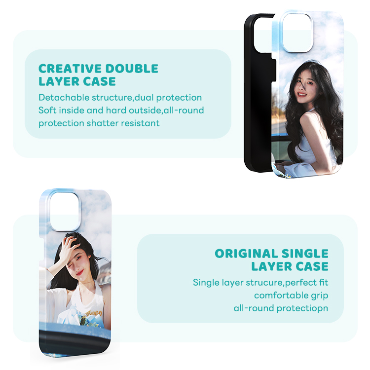 TuoLi Factory Color 3D Sublima - Phone Case Blank Print のレビューと価格