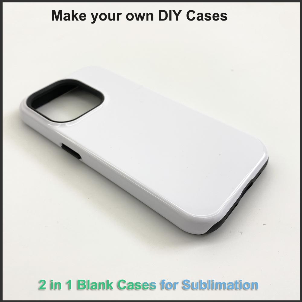 5 pcs 2 in 1 Blank Phone Case  - Phone Case Blank Print のレビューと価格