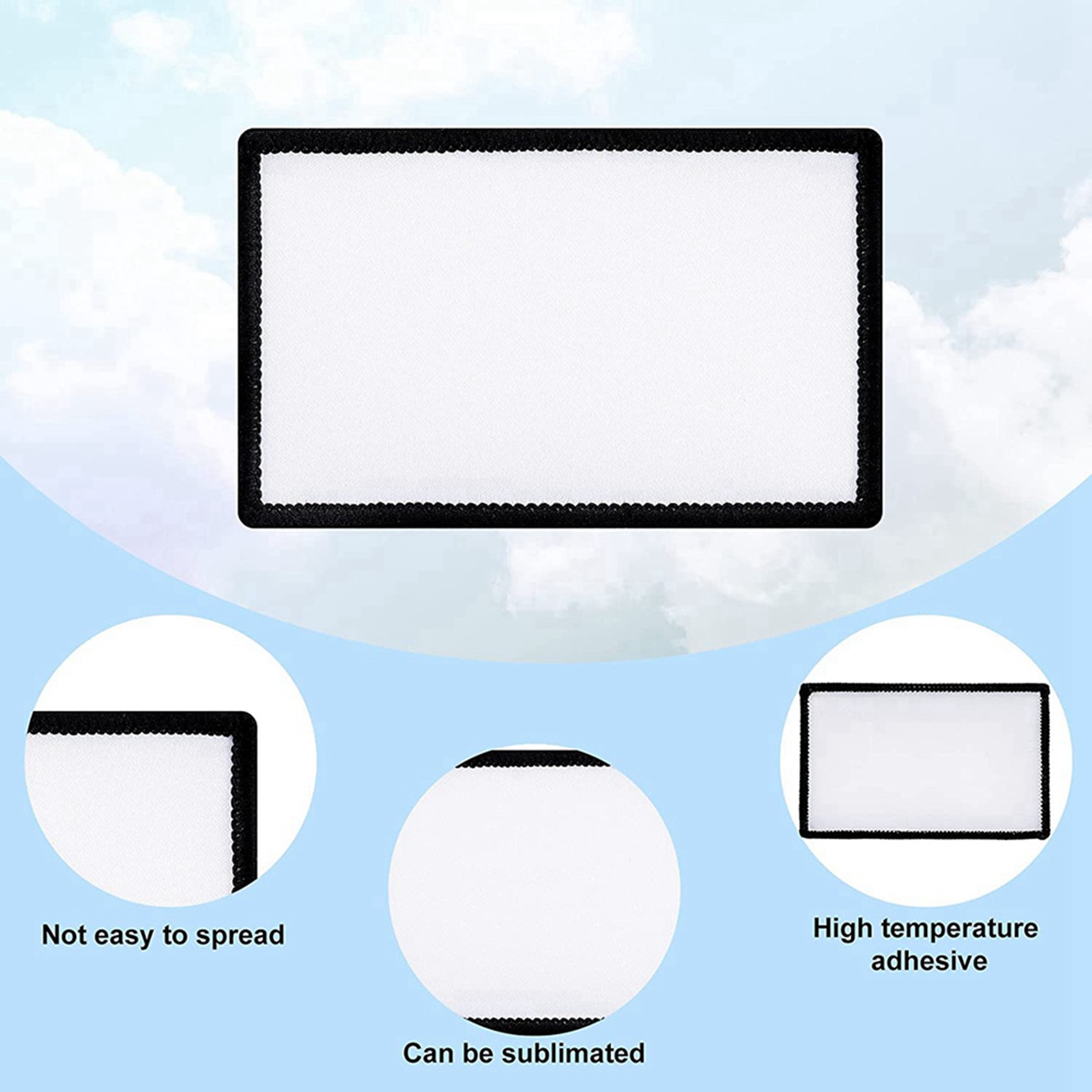 42 Pcs Sublimation Patches Bla - Hat Sublimation Blank のレビューと価格