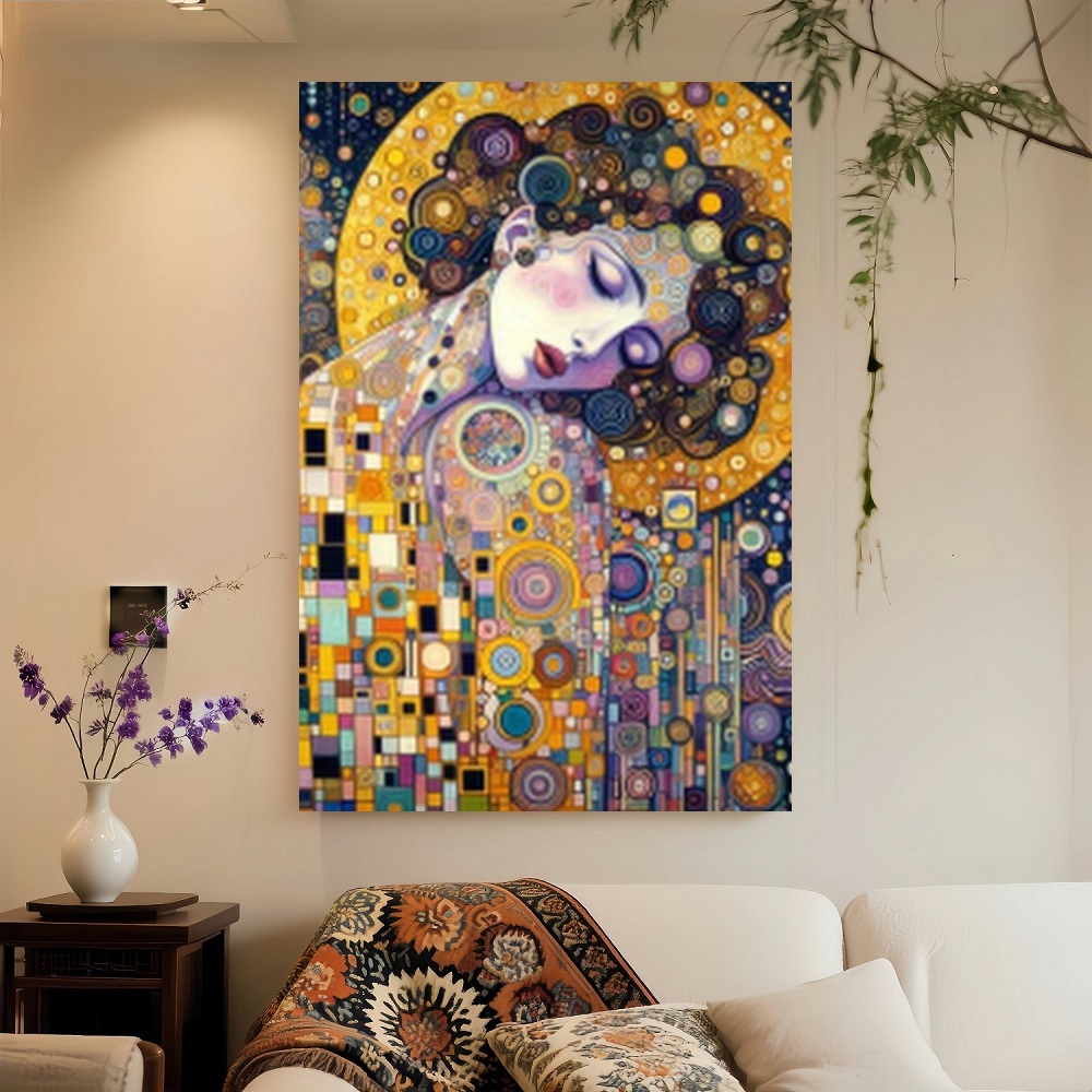 Framed S Gustav Klimt Inspired - Canvas Wrap Ready のレビューと価格