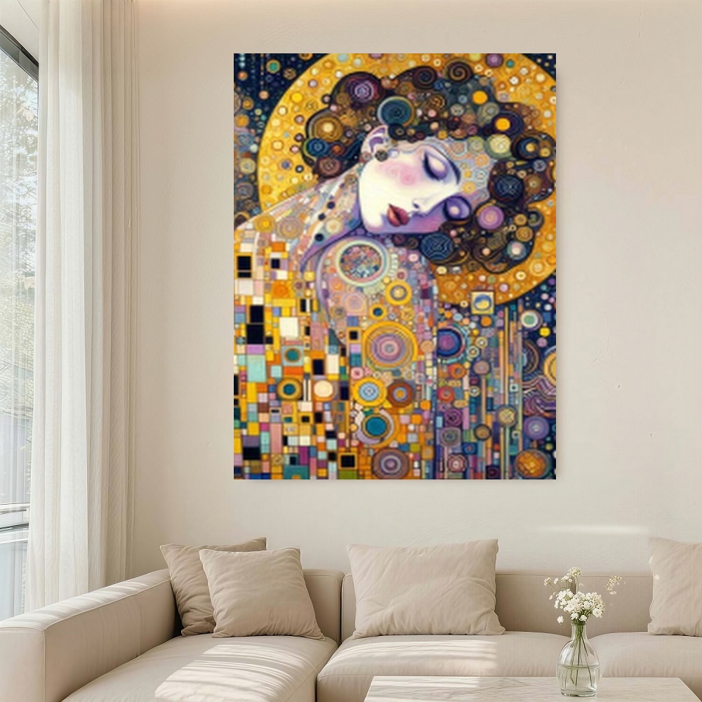 Framed S Gustav Klimt Inspired - Canvas Wrap Ready のレビューと価格