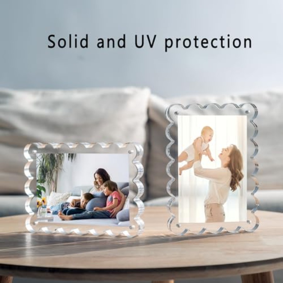 3 Pack Acrylic Picture Frame.  - Photo Acrylic Block のレビューと価格