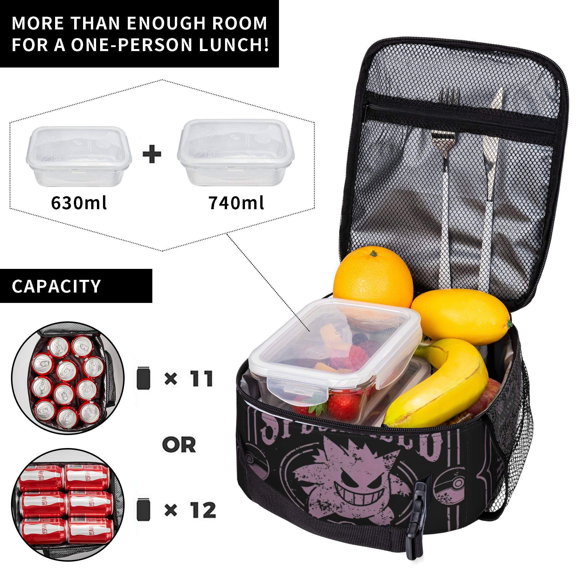 Gengar The Spooky Pokemon Insu - Tote Bag Sublimation のレビューと価格