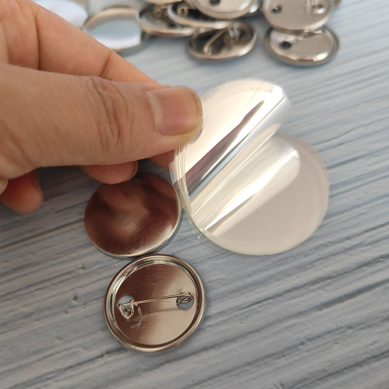 100 SET Blank Badge Pin Button - Button Badge Blank のレビューと価格
