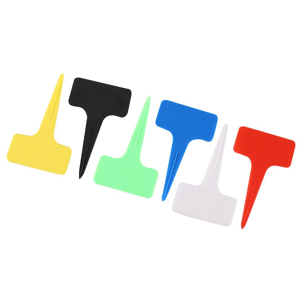 DIY Plastic T-Type Plant Label - Yard Sign Blank のレビューと価格
