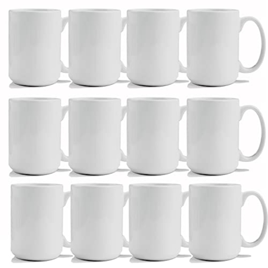 Sublimation Mugs 15 oz Sublima - Sublimation Mug White のレビューと価格