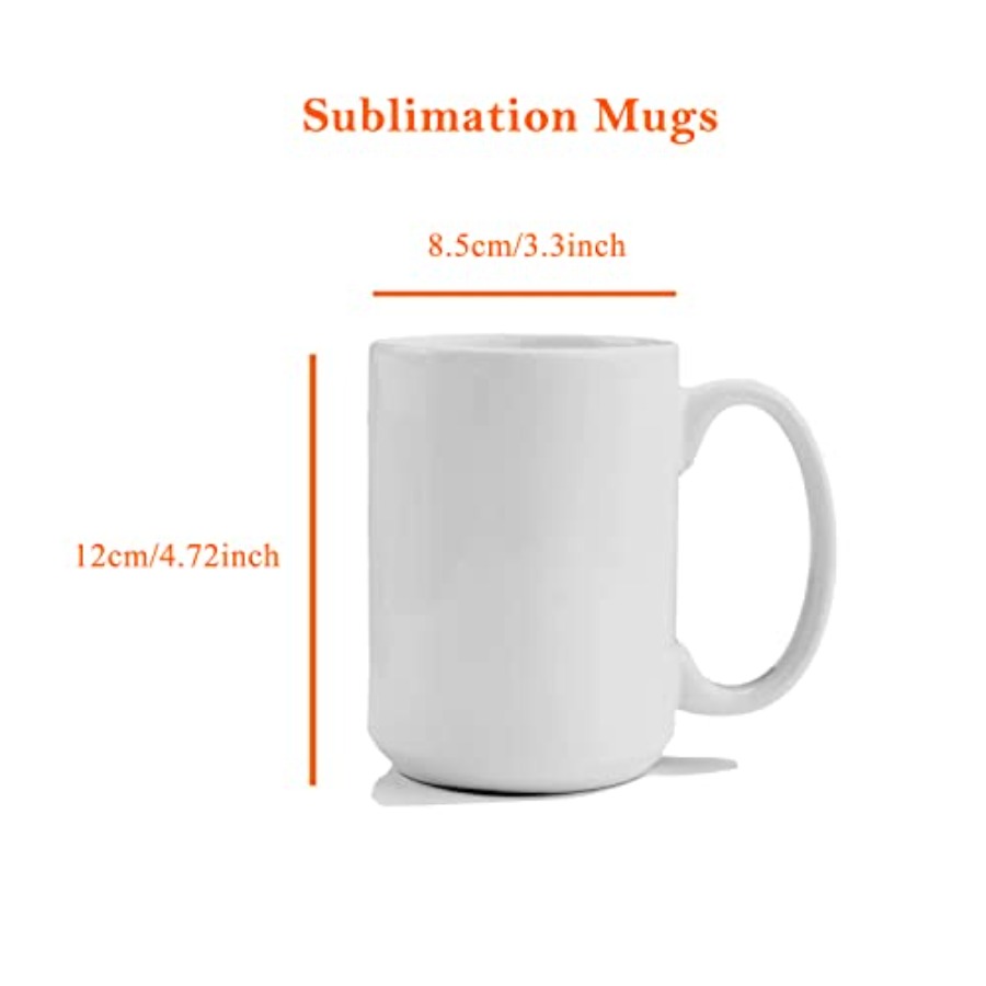 Sublimation Mugs 15 oz Sublima - Sublimation Mug White のレビューと価格
