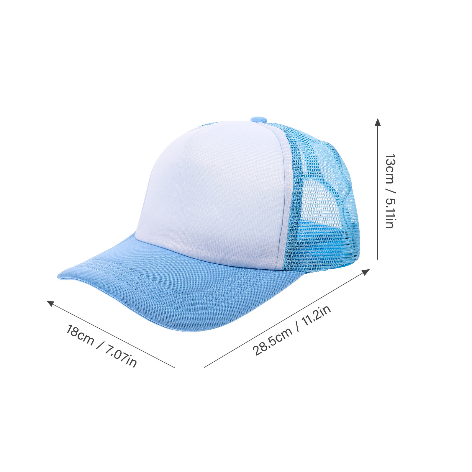 10Pcs Blank Baseball Hats Mesh - Hat Sublimation Blank のレビューと価格