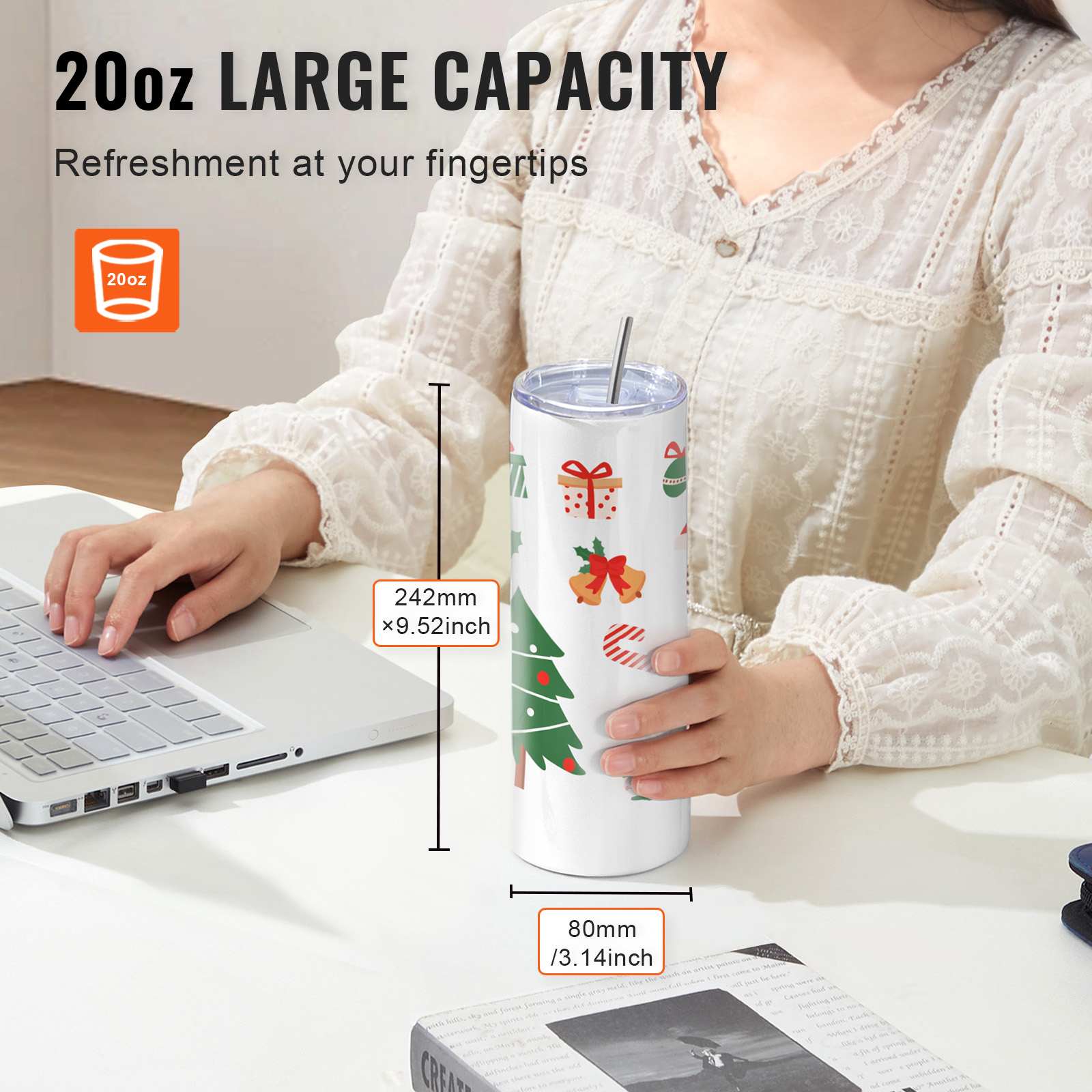 SucceBuy 8/12/14/16/24/50PC St - Sublimation Mug White のレビューと価格