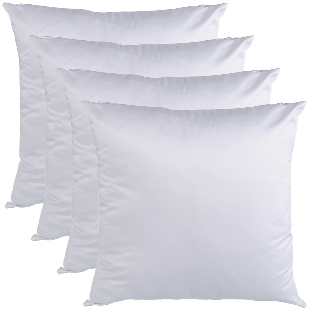 4Pcs White Sublimation Pillow  - Pillow Cover Sublimation のレビューと価格