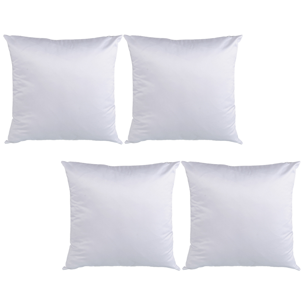 4Pcs White Sublimation Pillow  - Pillow Cover Sublimation のレビューと価格
