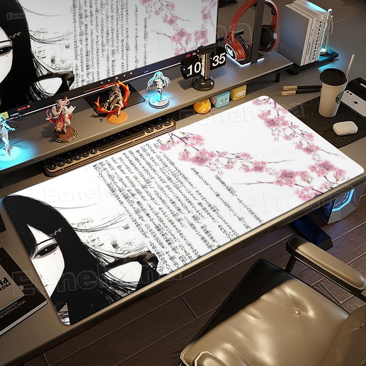 Black White Angel Mouse Pad La - Mouse Pad Blank Sublimation のレビューと価格
