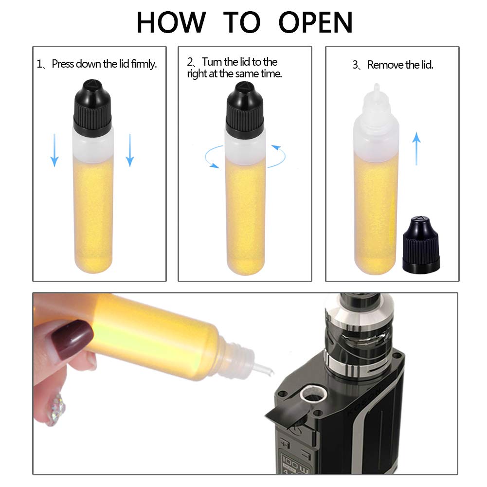 5Pcs 3ml-120ml LDPE Empty Plas - Water Bottle Blank のレビューと価格