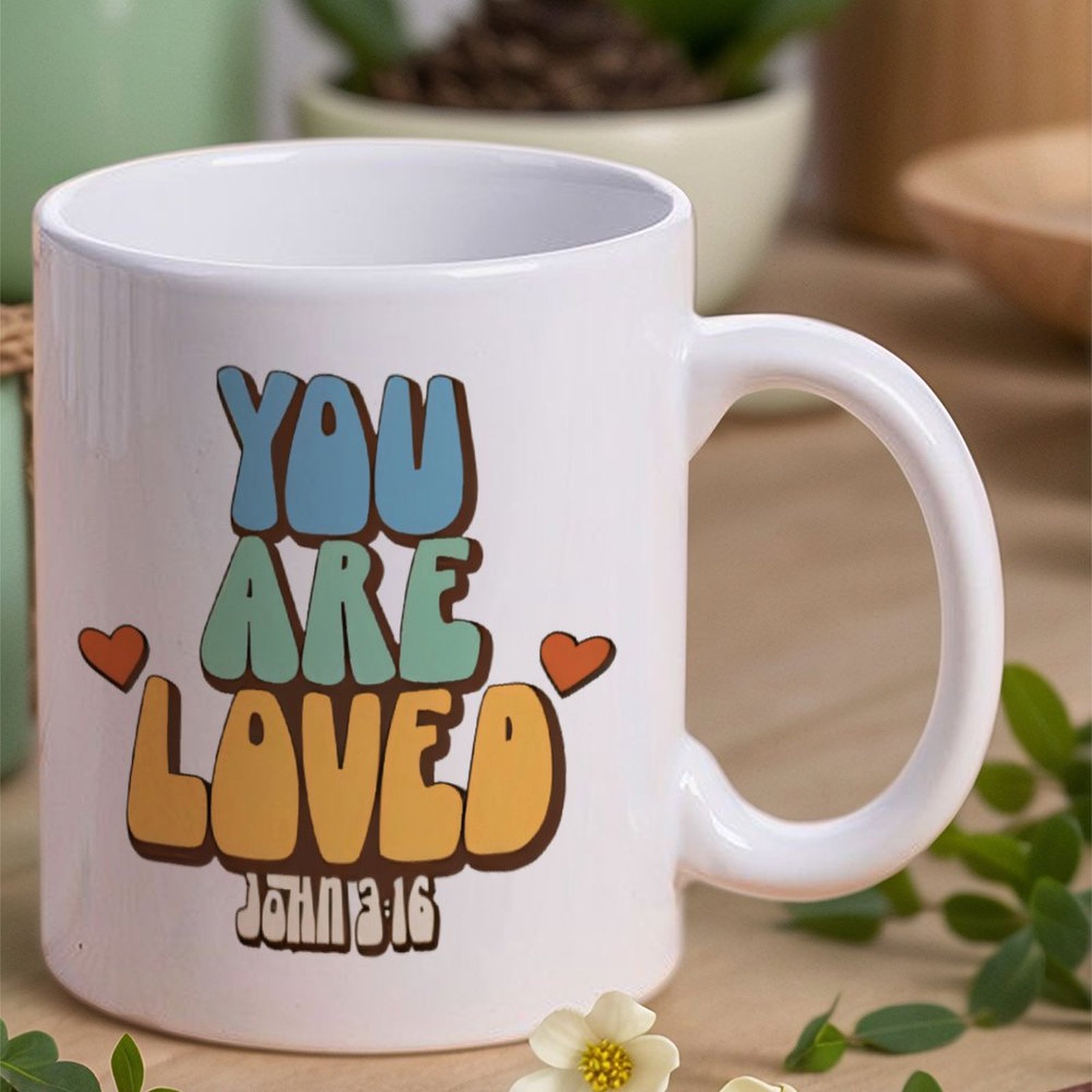A Rainbow And A Rainbow With T - Sublimation Mug White のレビューと価格