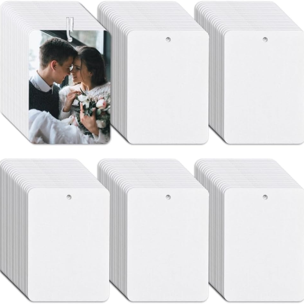 20pcs Sublimation Air Freshene - Puzzle Blank White のレビューと価格
