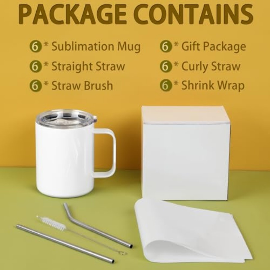 12 Oz Sublimation Coffee Mug B - Sublimation Mug White のレビューと価格