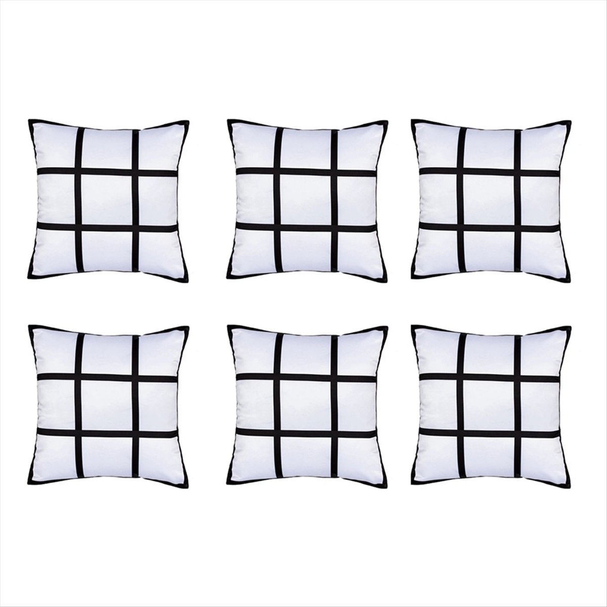 A75K 6Pcs Sublimation Blank Pa - Pillow Cover Sublimation のレビューと価格
