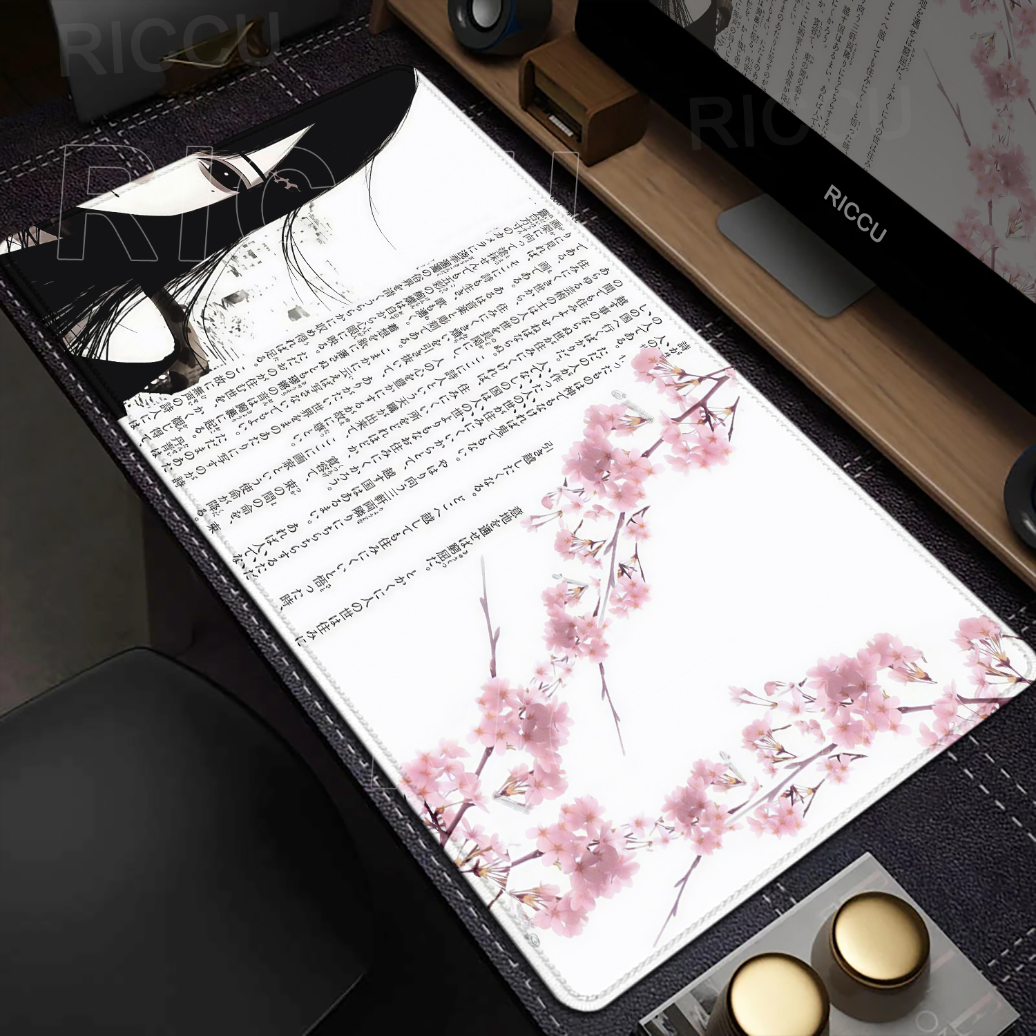 Anime Aesthetics Mousepad Blac - Mouse Pad Blank Sublimation のレビューと価格