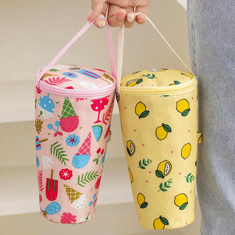 Portable Milk Tea Tote Bag Hea - Tote Bag Sublimation のレビューと価格