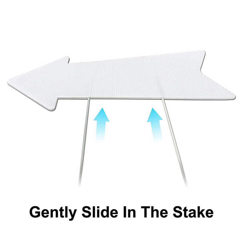 B50C Directional Arrows Signs  - Yard Sign Blank のレビューと価格