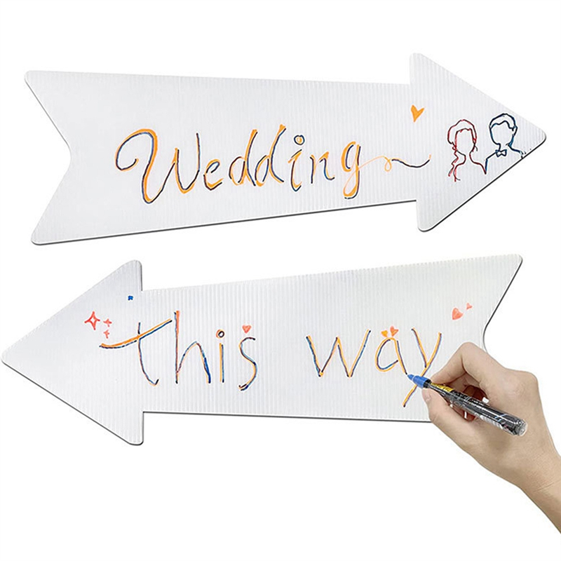 B50C Directional Arrows Signs  - Yard Sign Blank のレビューと価格