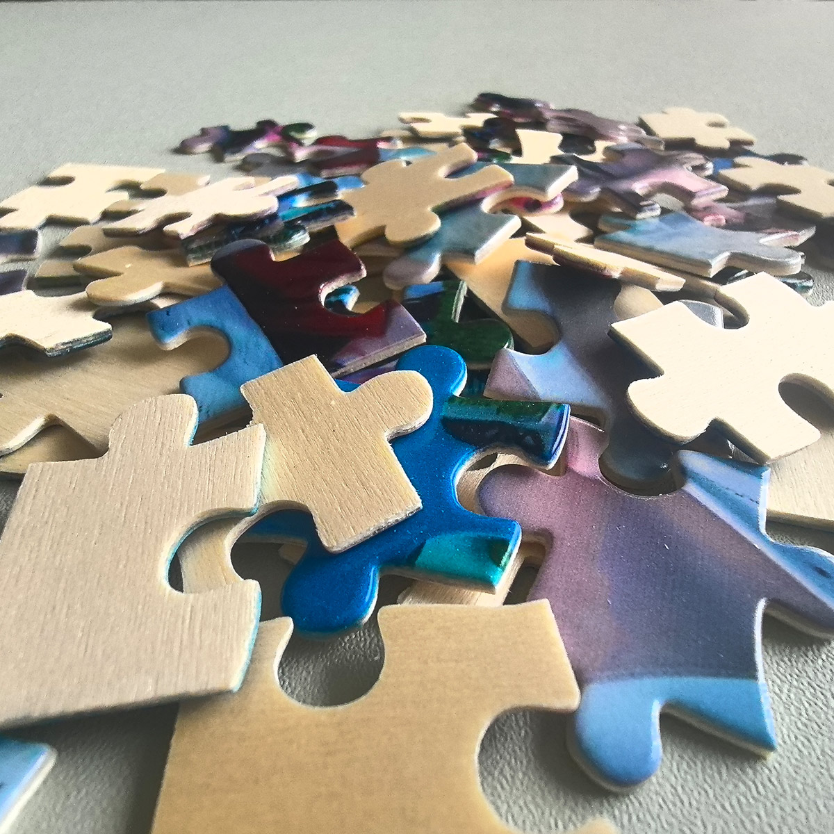 DIY custom puzzle pieces custo - Puzzle Blank White のレビューと価格