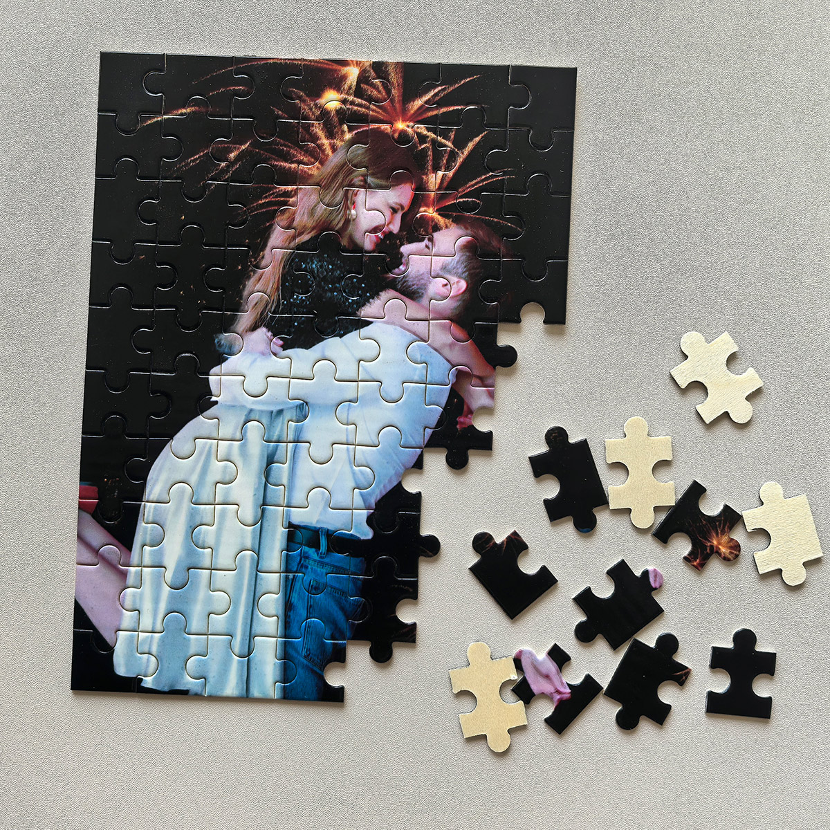 DIY custom puzzle pieces custo - Puzzle Blank White のレビューと価格