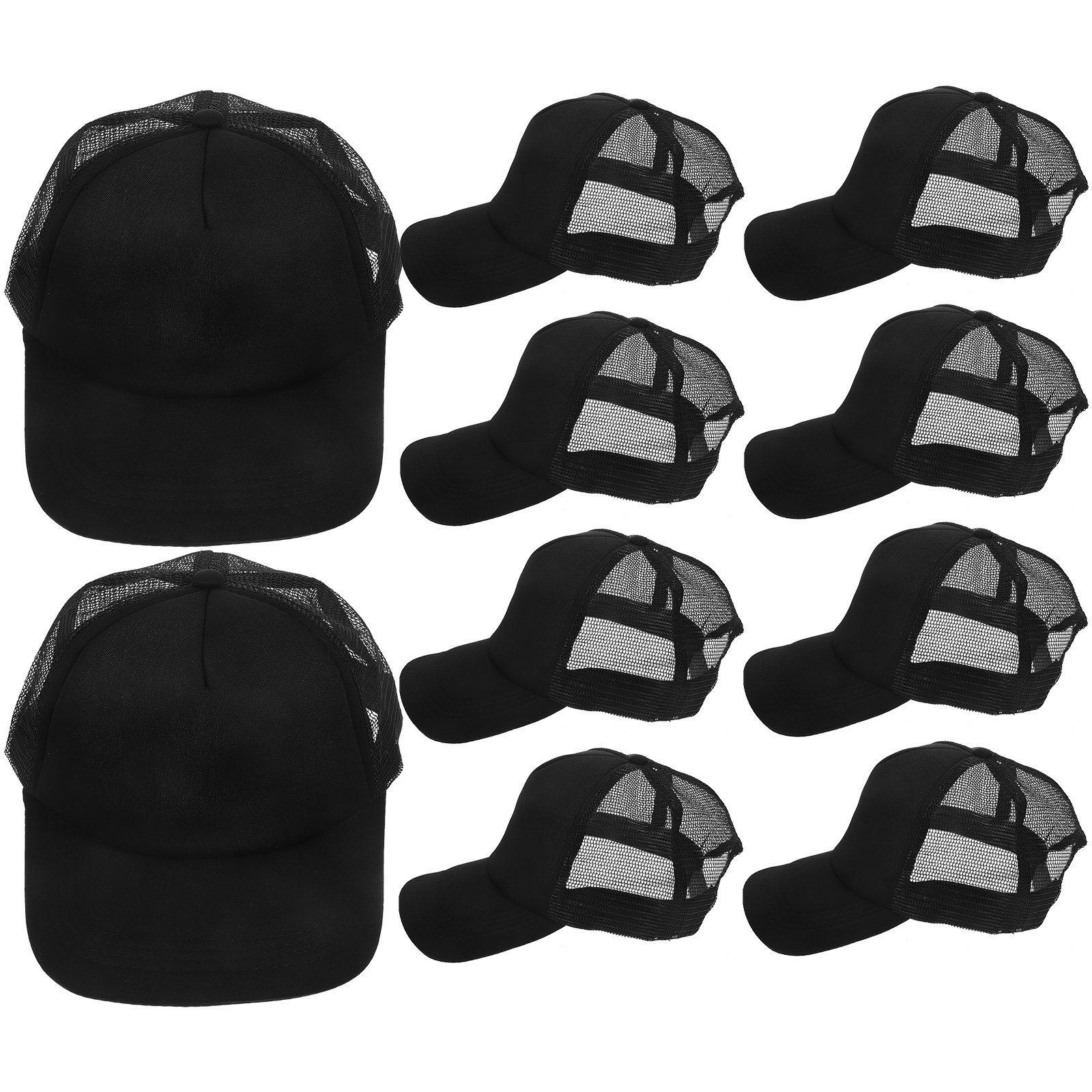10Pcs DIY Blank Baseball Caps  - Hat Sublimation Blank のレビューと価格