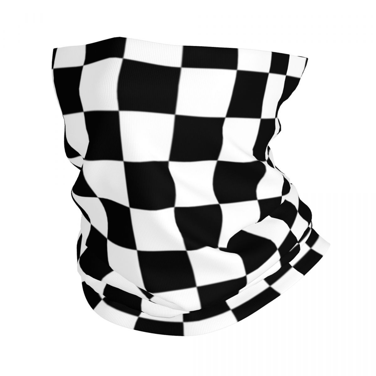 Black And White Checkered Band - Bandana Blank White のレビューと価格