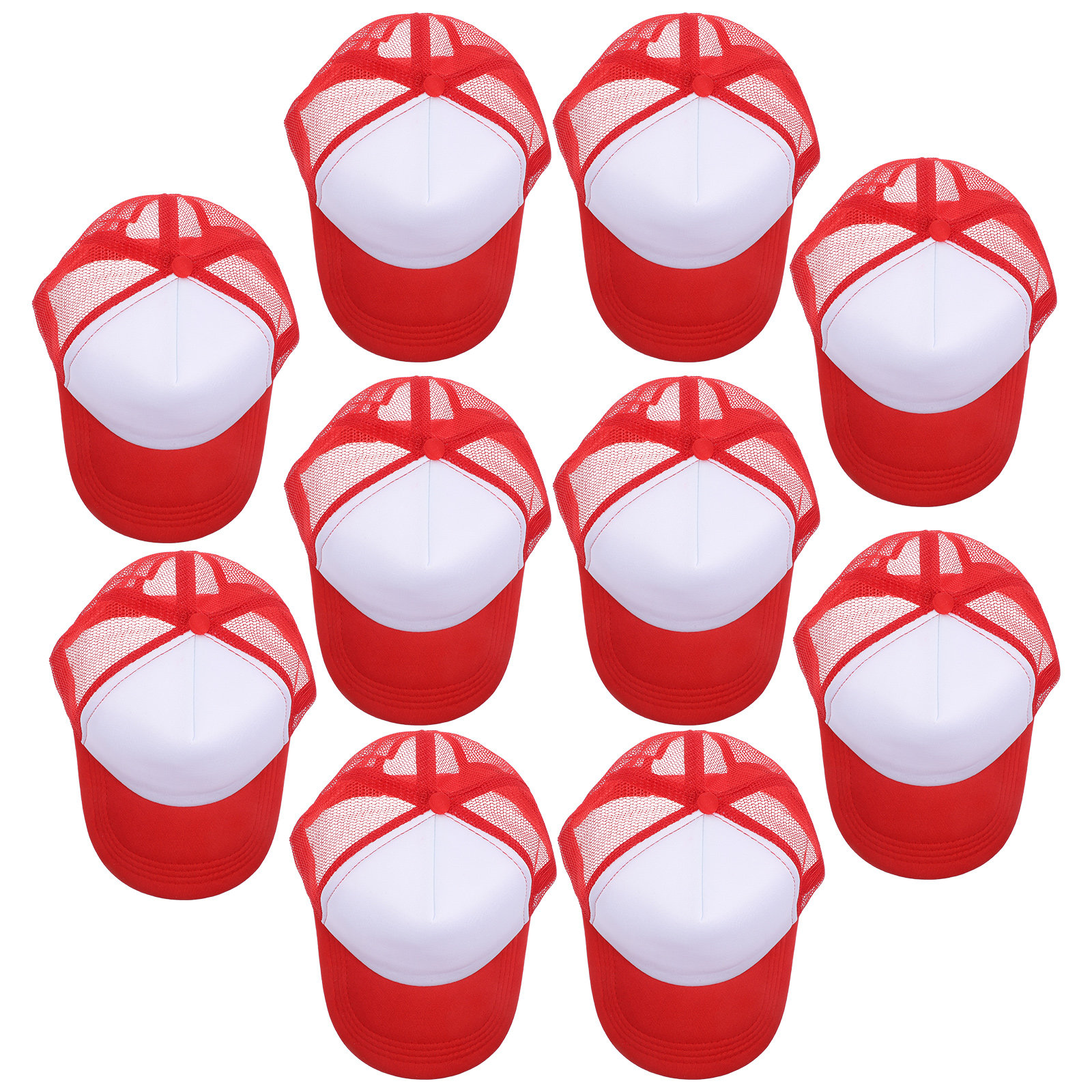 10Pcs Sublimation Blank Baseba - Hat Sublimation Blank のレビューと価格