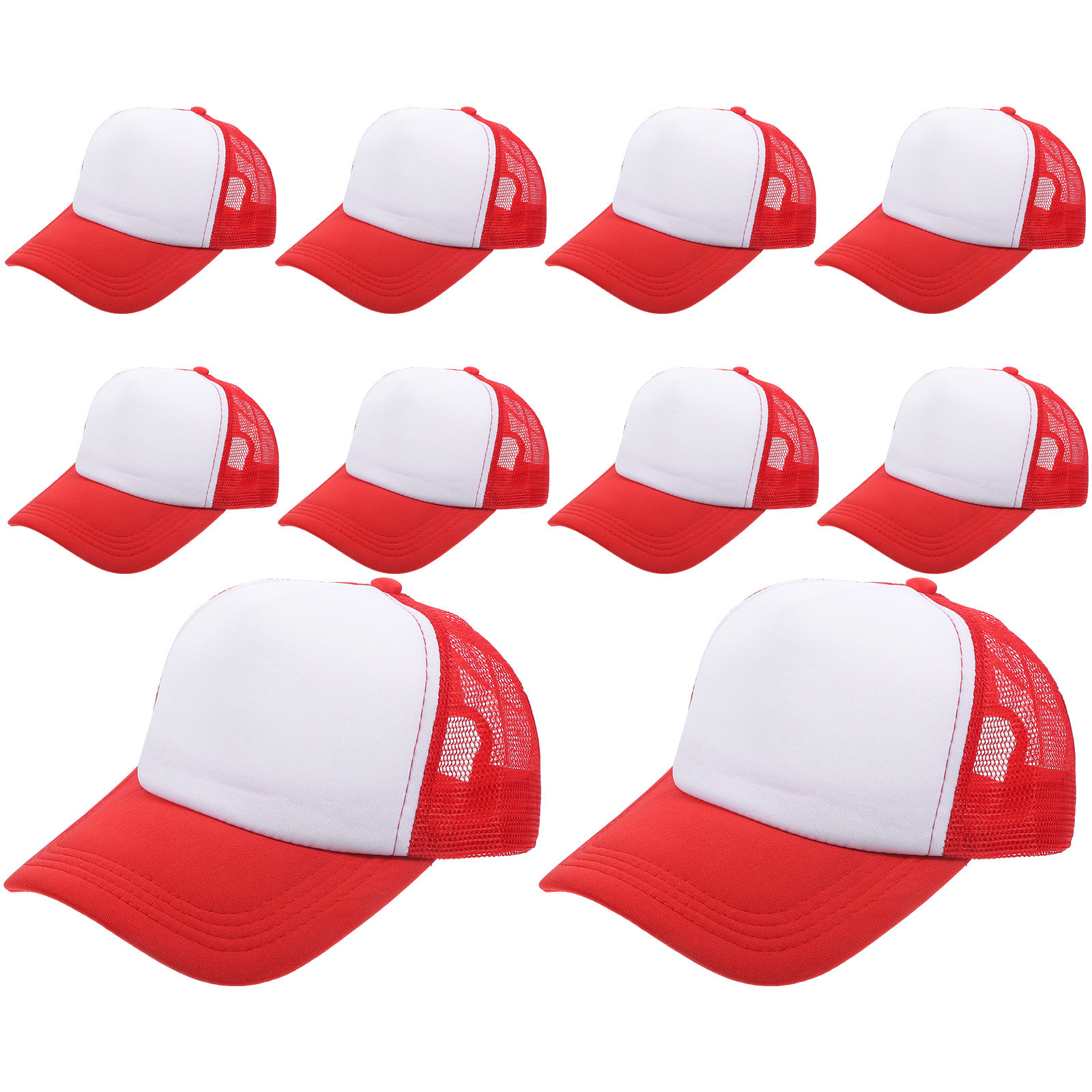 10Pcs Sublimation Blank Baseba - Hat Sublimation Blank のレビューと価格