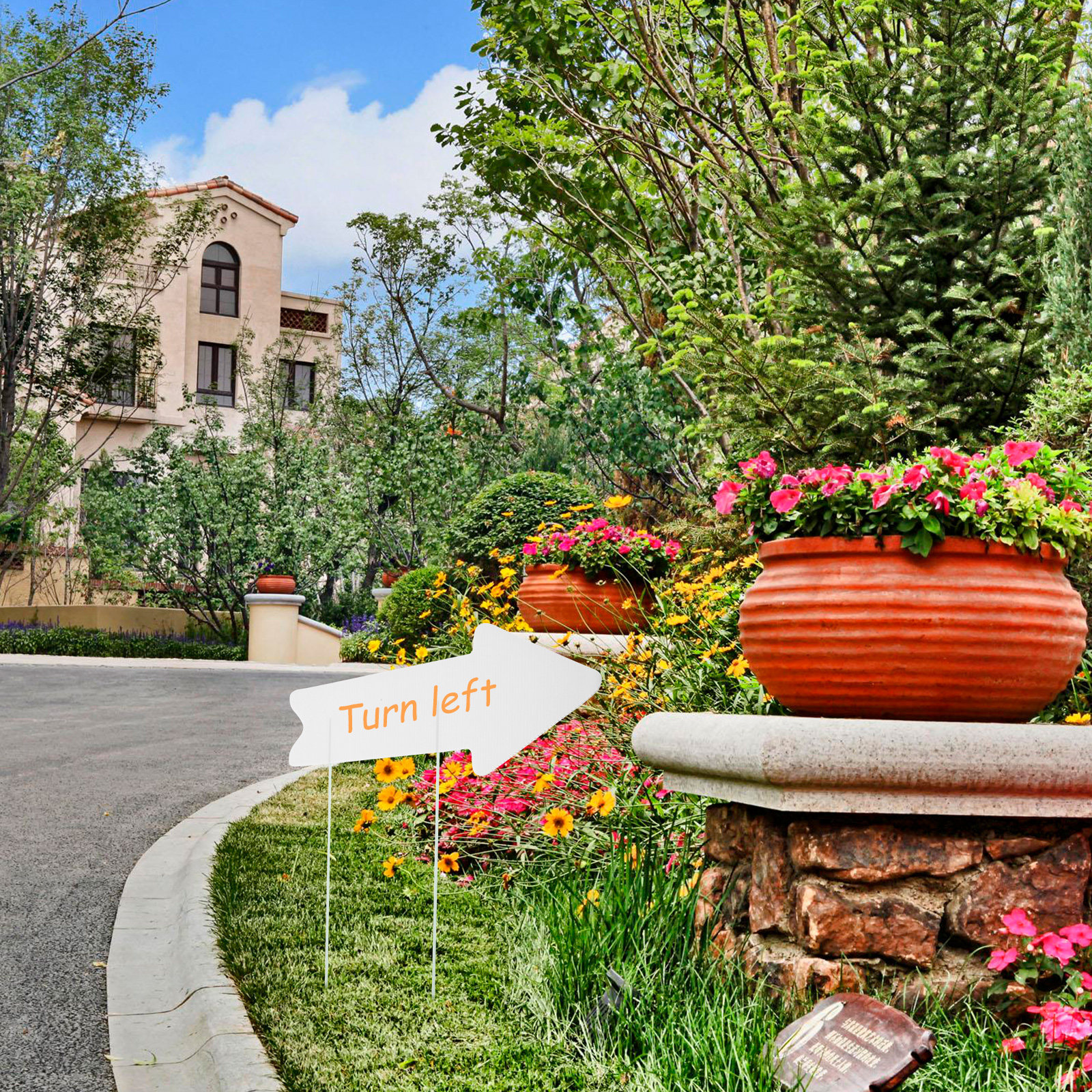 5Pcs Blank Yard Signs Plastic  - Yard Sign Blank のレビューと価格