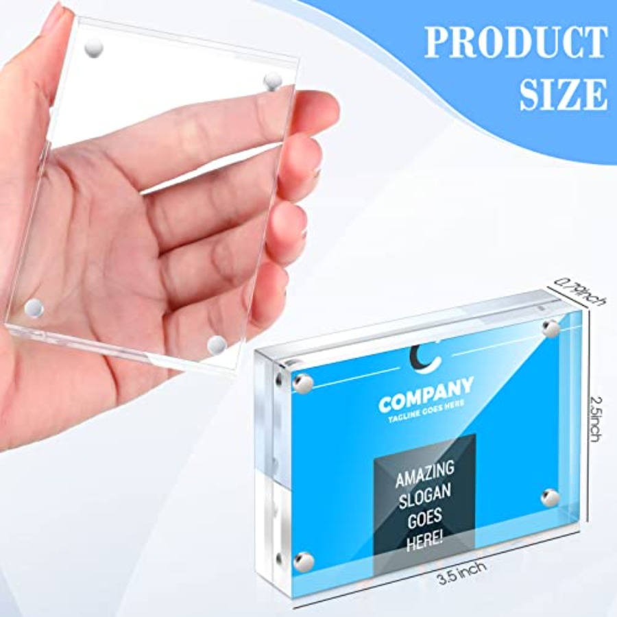 Acrylic Business Card Frame 2. - Photo Acrylic Block のレビューと価格