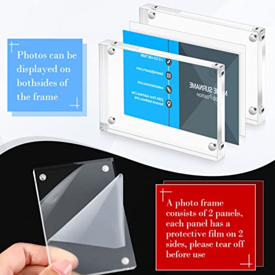 Acrylic Business Card Frame 2. - Photo Acrylic Block のレビューと価格