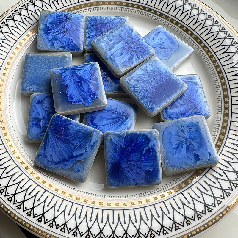 100g DIY Ceramic Mosaic Tiles  - Ceramic Tile Blank のレビューと価格
