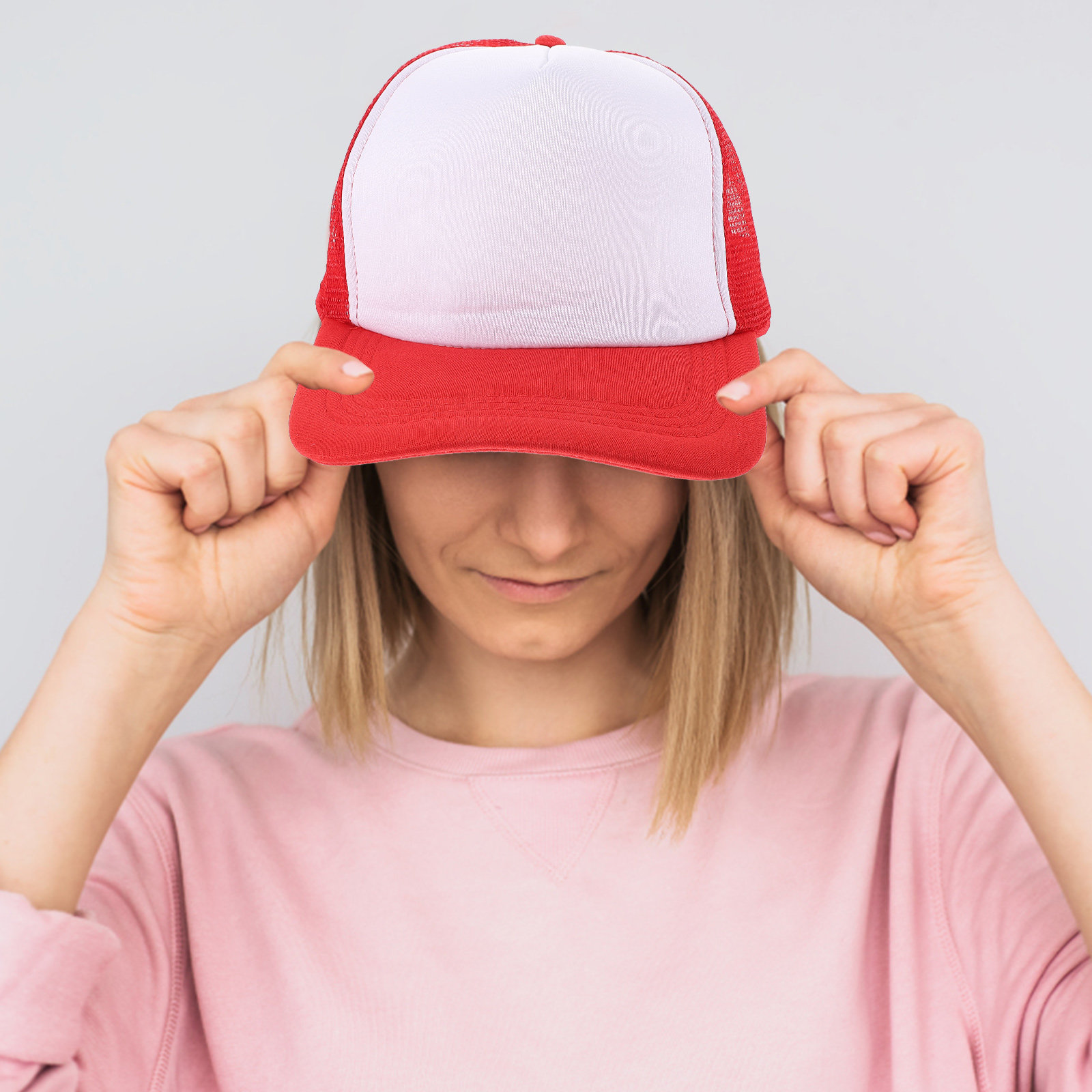 10Pcs Blank Mesh Baseball Hat  - Hat Sublimation Blank のレビューと価格