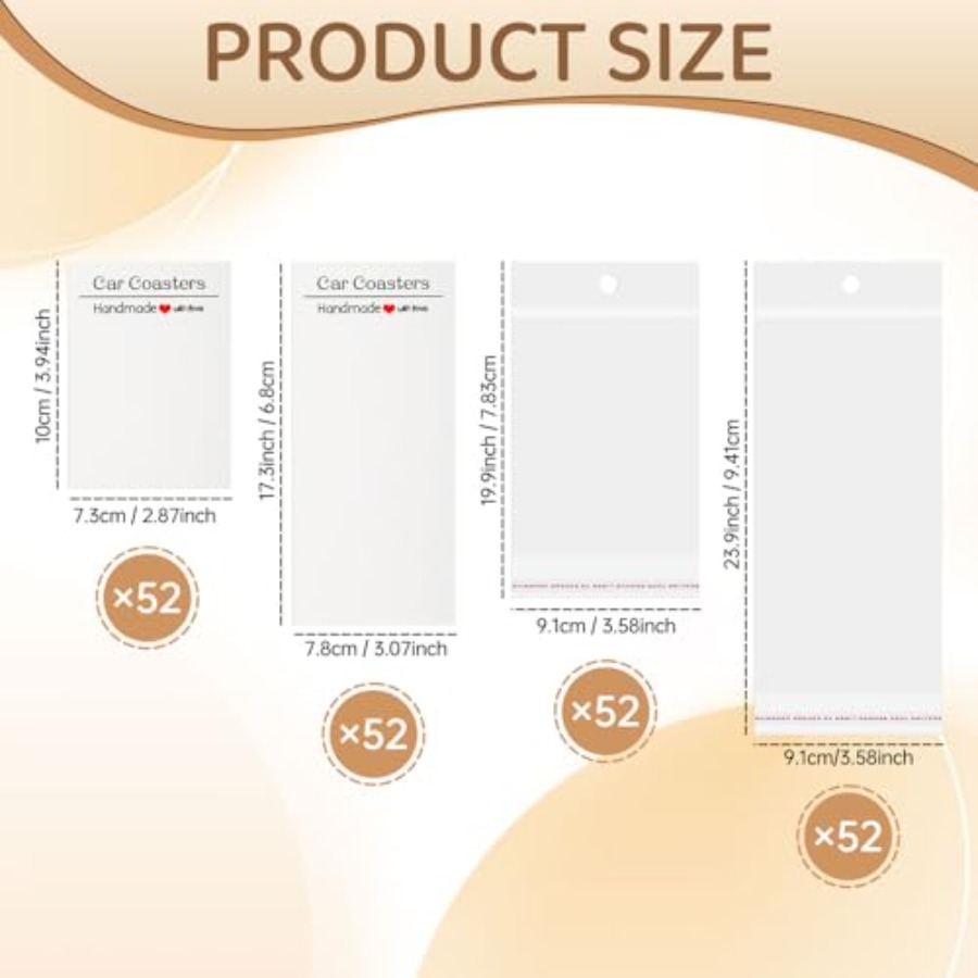 312 Pcs Ceramic Car Coasters 2 - Coaster Sublimation Blank のレビューと価格