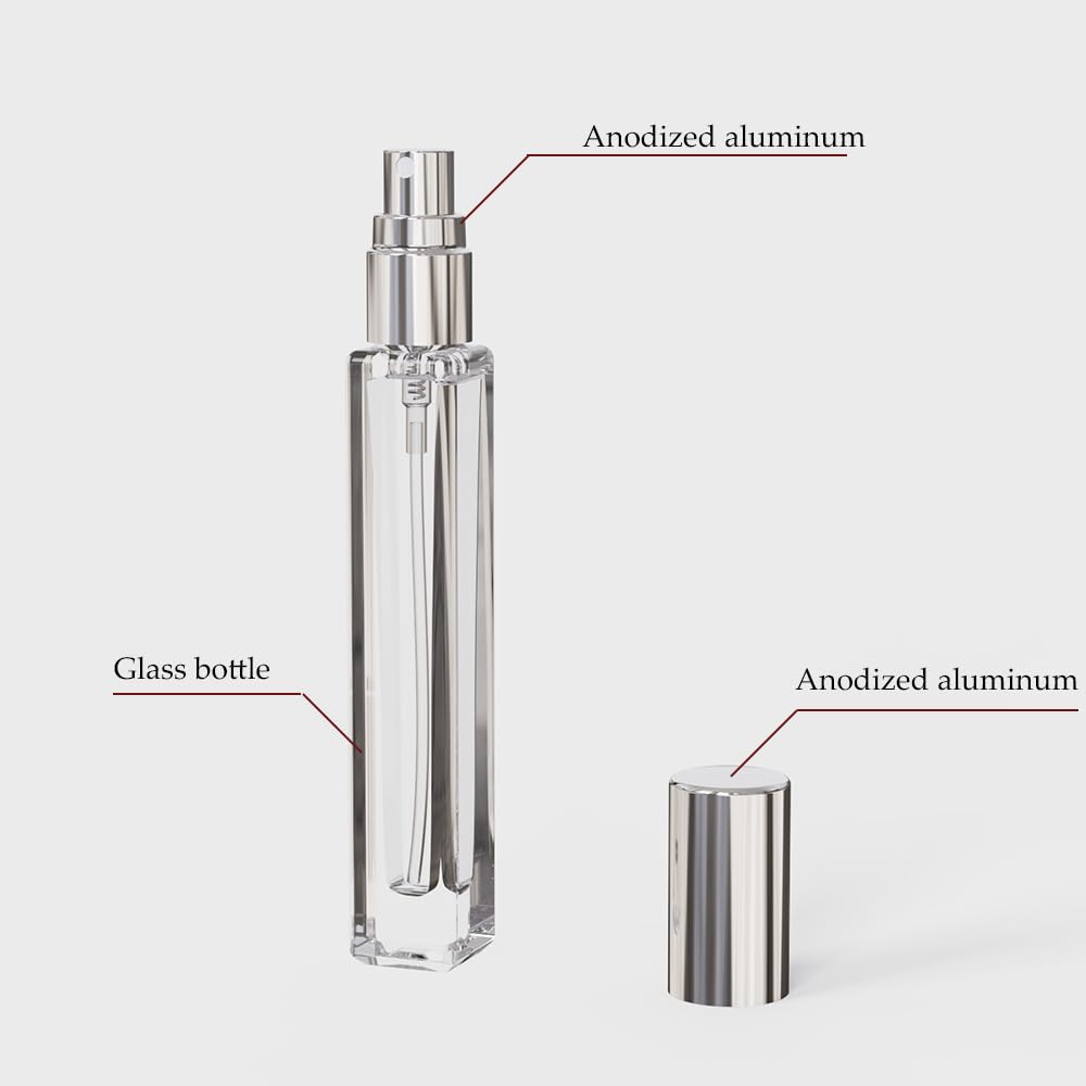 5-piece Cologne atomizer empty - Water Bottle Blank のレビューと価格